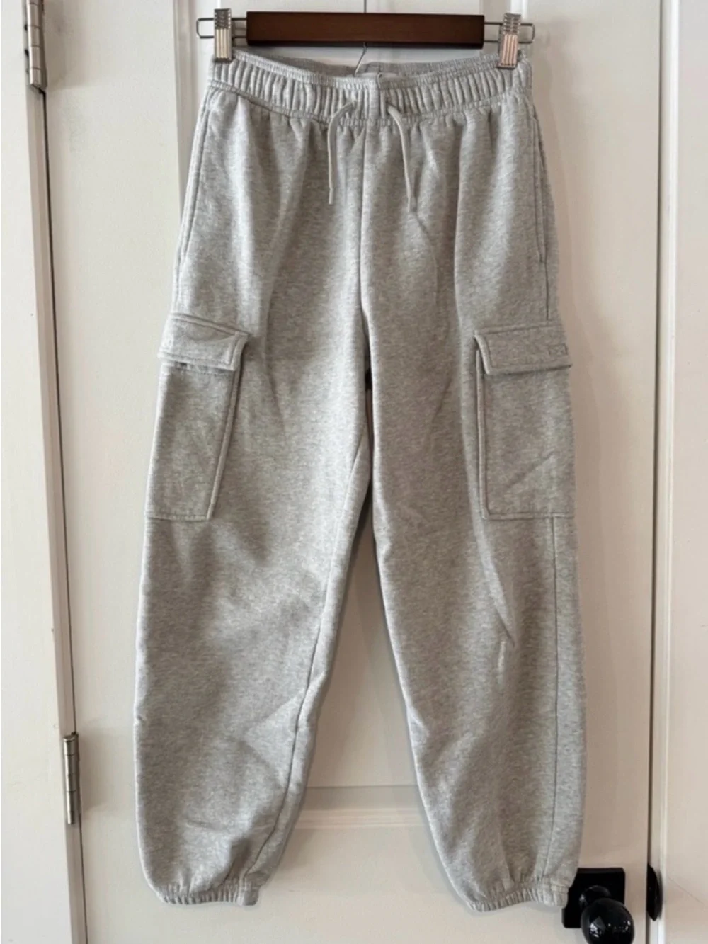 GAP Kids XL Sweatpants Bundle 2 Pair Gray Cargo Black Wide Leg